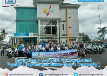 Touring Motor Listrik UP3 PLN Payakumbuh, PayoBEC ( Payakumbuh Bikers Electric Community )