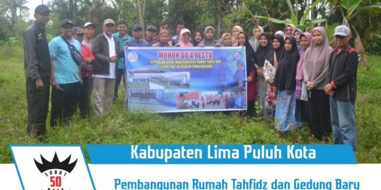 Pembangunan Rumah Tahfidz dan Gedung Baru SD IT Ar-Risalah Simalanggang
