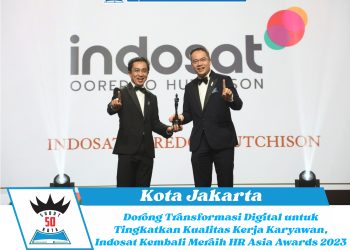 Dorong Transformasi Digital untuk Tingkatkan Kualitas Kerja Karyawan, Indosat Kembali Meraih HR Asia Awards 2023