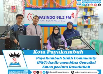 Payakumbuh Sirah Community hadir membina Generasi Emas pecinta Rasulullah