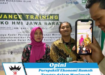 Opini : Perspektif Ekonomi Rumah Tangga dalam Menjawab Masalah Kesejahteraan Umum