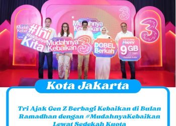Tri Ajak Gen Z Berbagi Kebaikan di Bulan Ramadhan dengan #MudahnyaKebaikan Lewat Sedekah Kuota