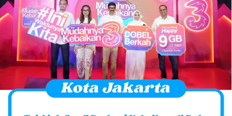 Tri Ajak Gen Z Berbagi Kebaikan di Bulan Ramadhan dengan #MudahnyaKebaikan Lewat Sedekah Kuota