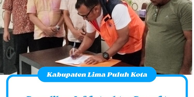 Pemulihan Infrastruktur Darurat, Pemkab Lima Puluh Kota Akan Pasang Brojong di Ruas Jalan Kapur IX