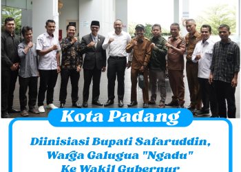 Diinisiasi Bupati Safaruddin, Warga Galugua “Ngadu” Ke Wakil Gubernur