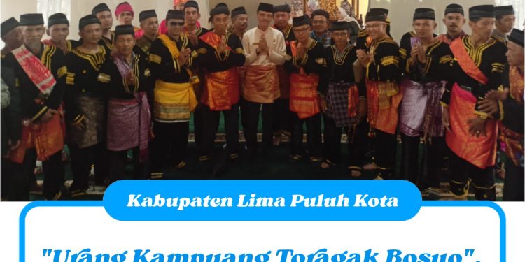 “Urang Kampuang Toragak Bosuo”, Bupati Disambut Niniak Mamak dan Bundo Kanduang Koto Alam