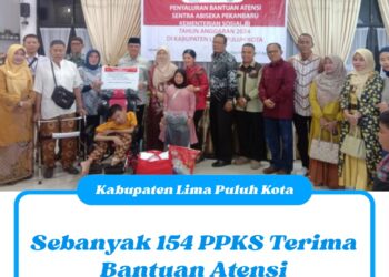 Sebanyak 154 PPKS Terima Bantuan Atensi