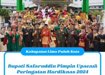 Bupati Safaruddin Pimpin Upacara Peringatan Hardiknas 2024