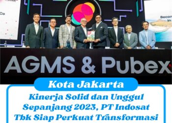 Kinerja Solid dan Unggul Sepanjang 2023, PT Indosat Tbk Siap Perkuat Transformasi Menuju AI Native TechCo