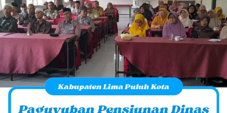 Paguyuban Pensiunan Dinas Pendidikan Lima Puluh Kota Resmi Dibentuk