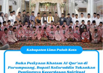 Buka Perayaan Khatam Al-Qur’an di Parumpuang, Bupati Safaruddin Tekankan Pentingnya Kecerdasan Spiritual