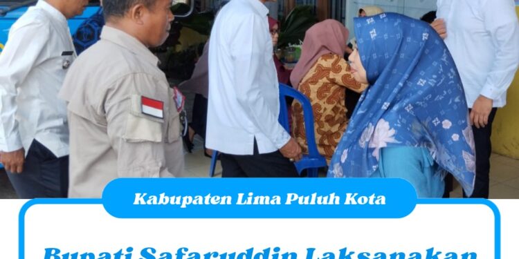 Bupati Safaruddin Laksanakan Program BAJUMPO di Nagari Batu Payuang