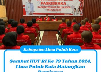 Sambut HUT RI Ke-79 Tahun 2024, Lima Puluh Kota Matangkan Persiapan