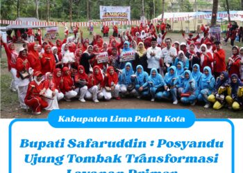 Bupati Safaruddin : Posyandu Ujung Tombak Transformasi Layanan Primer