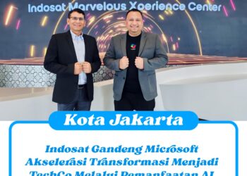 Indosat Gandeng Microsoft Akselerasi Transformasi Menjadi TechCo Melalui Pemanfaatan AI