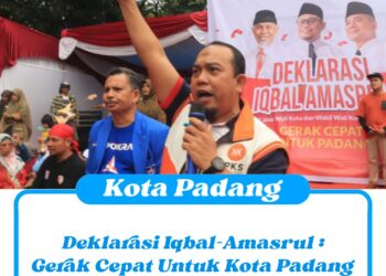 Deklarasi Iqbal-Amasrul : Gerak Cepat Untuk Kota Padang