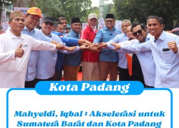 Mahyeldi, Iqbal : Akselerasi untuk Sumatera Barat dan Kota Padang