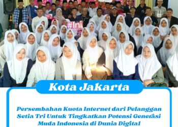 Persembahan Kuota Internet dari Pelanggan Setia Tri Untuk Tingkatkan Potensi Generasi Muda Indonesia di Dunia Digital