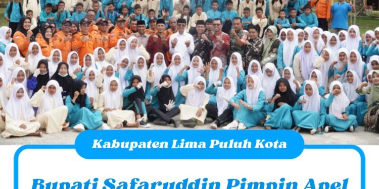 Bupati Safaruddin Pimpin Apel Siaga Bencana Peluncuran Inovasi Setana
