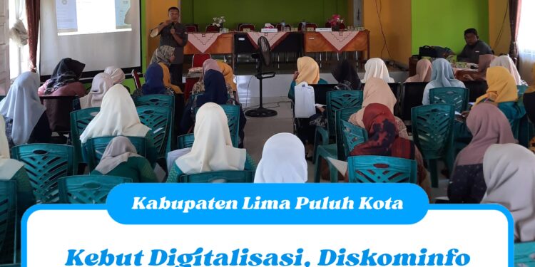 Kebut Digitalisasi, Diskominfo Lima Puluh Kota Maraton Bimtek Aplikasi Identitas PKK Mahkota