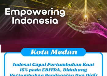 Indosat Capai Pertumbuhan Kuat 15% pada EBITDA, Didukung Pertumbuhan Pendapatan Dua Digit