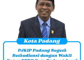 PJKIP Padang Segera Beraudiensi dengan Wakil Ketua DPRD Kota Padang Jupri