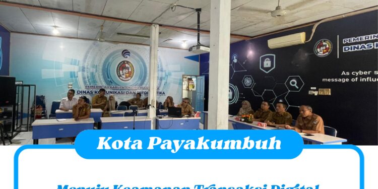 Menuju Keamanan Transaksi Digital, Diskominfo Lima Puluh Kota Laksanakan Konsultasi Segel Elektronik