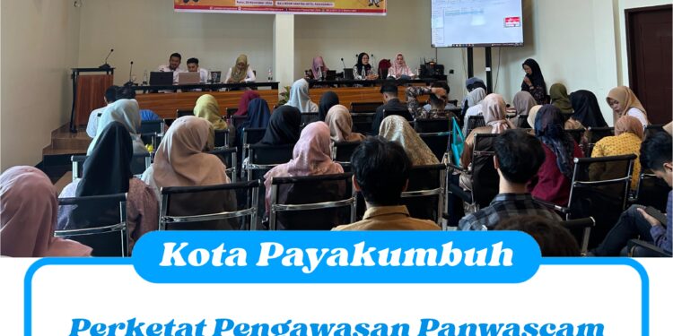 Perketat Pengawasan Panwascam Payakumbuh Utara Gelar Pelatihan Pengawasan Pungut Hitung