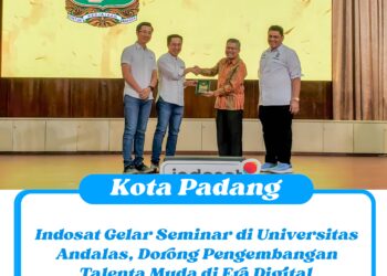 Indosat Gelar Seminar di Universitas Andalas, Dorong Pengembangan Talenta Muda di Era Digital