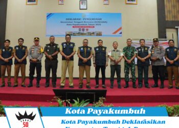 Kota Payakumbuh Deklarasikan Kecamatan Tangguh Bencana Pertama di Sumatera Barat