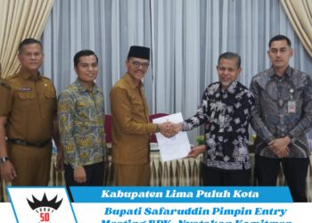 Bupati Safaruddin Pimpin Entry Meeting BPK, Nyatakan Komitmen Dukung Penuh Proses Pemeriksaan