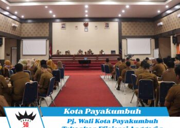 Pj. Wali Kota Payakumbuh Tekankan Efisiensi Anggaran dalam Rapat Koordinasi