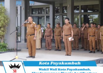 Wakil Wali Kota Payakumbuh Elzadaswarman Pimpin Apel Perdana, Ajak ASN Bersinergi Bangun Daerah