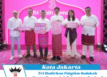 Tri Hadirkan Program Sedekah Kuota, Permudah Pelanggan Berbagi Kebaikan di Bulan Ramadhan