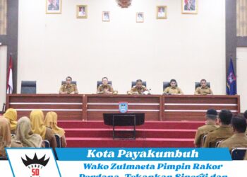 Wako Zulmaeta Pimpin Rakor Perdana, Tekankan Sinergi dan Transparansi Pemerintahan