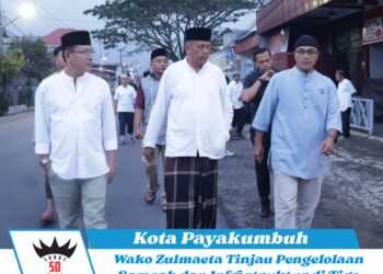 Wali Kota Payakumbuh Tinjau Pengelolaan Sampah dan Infrastruktur di Tigo Koto Dibaruah