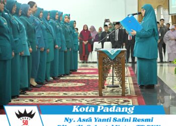 Ny. Asra Yanti Safni Resmi Dilantik Sebagai Ketua TP PKK Lima Puluh Kota