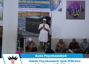 Sekda Payakumbuh Ajak IPHI dan Calon Jemaah Haji Perkuat Silaturahmi di Bulan Ramadhan