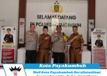 Wali Kota Payakumbuh Bersilaturahmi dengan Kapolres, Bahas Kamtibmas dan Sinergi Keamanan