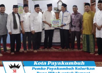 Pemko Payakumbuh Salurkan Dana Hibah untuk Tempat Ibadah dalam Safari Ramadhan