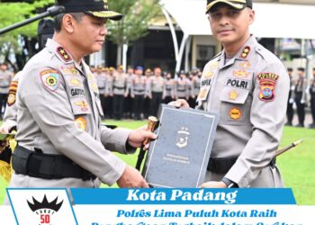 Polres Lima Puluh Kota Raih Penghargaan Terbaik dalam Gerakan Subuh Berjamaah Polda Sumbar
