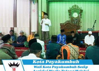 Wali Kota Payakumbuh Serap Aspirasi Warga Talang Melalui Subuh Berjamaah