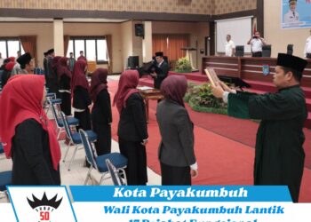 Wali Kota Payakumbuh Lantik 17 Pejabat Fungsional, Tekankan Profesionalisme ASN
