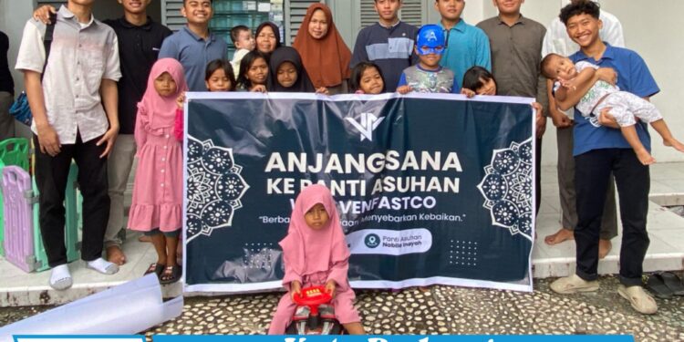 Siswa Kelas 10 MA Arrisalah Padang Gelar Anjangsana dan Salurkan Bantuan ke Panti Asuhan di Bulan Ramadhan
