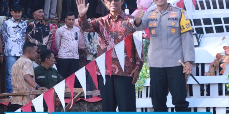 Kapolres 50 Kota Hadiri Acara Alek Bakajang Di Nagari Gunung Malintang