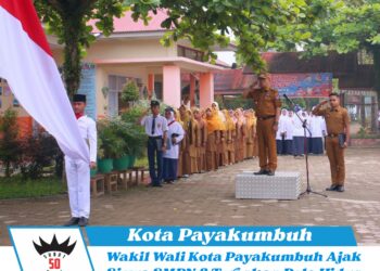 Wakil Wali Kota Payakumbuh Ajak Siswa SMPN 8 Terapkan Pola Hidup Sehat dan Peduli Lingkungan
