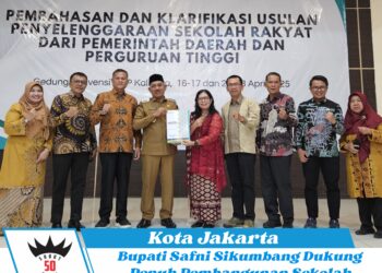 Bupati Safni Sikumbang Dukung Penuh Pembangunan Sekolah Rakyat di Lima Puluh Kota