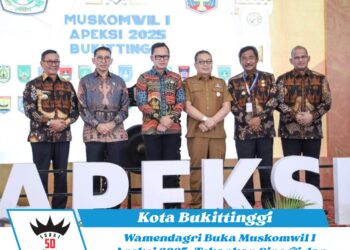Wamendagri Buka Muskomwil I Apeksi 2025, Tekankan Sinergi dan Akselerasi Pembangunan Daerah