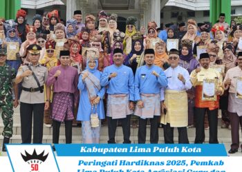 Peringati Hardiknas 2025, Pemkab Lima Puluh Kota Apresiasi Guru dan Sekolah Berprestasi