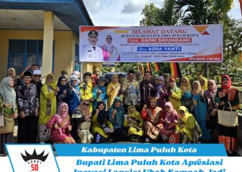 Bupati Safni Apresiasi Inovasi Lansia: Ubah Sampah Jadi Sumber Penghasilan